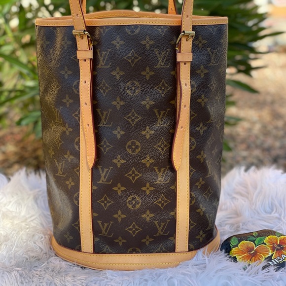 💝Louis Vuitton Vachetta 💝Authentic Bucket Bag - Picture 13 of 14